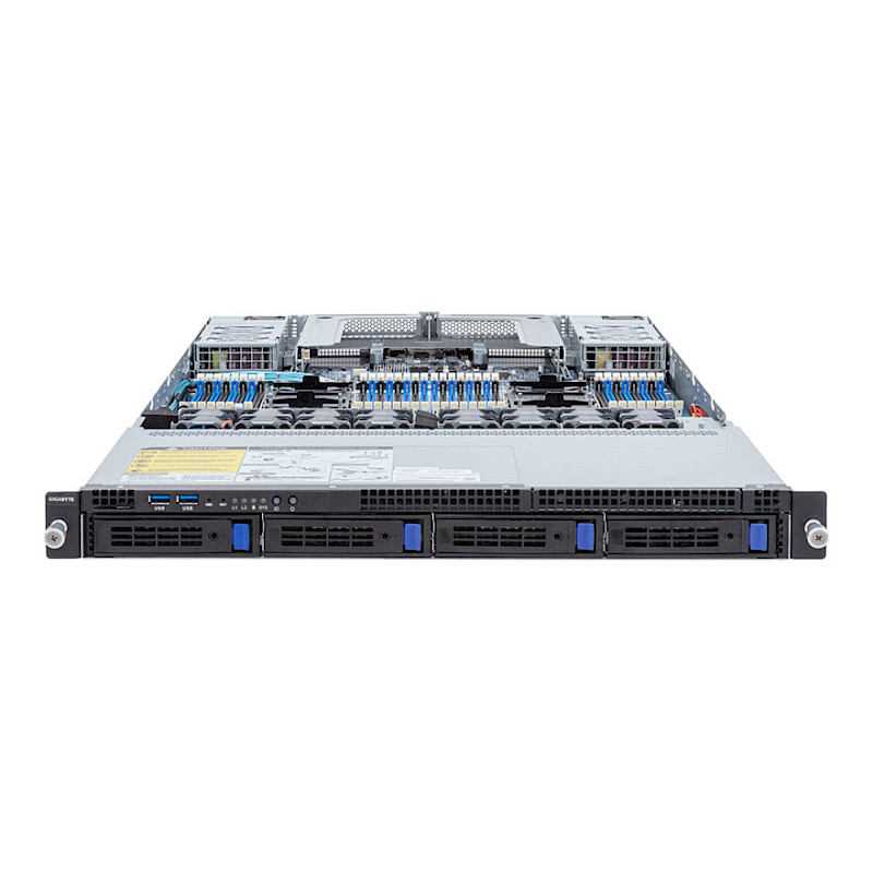 Gigabyte Dual Intel Xeon Scalable 4th Gen 1U Rack Photo 2