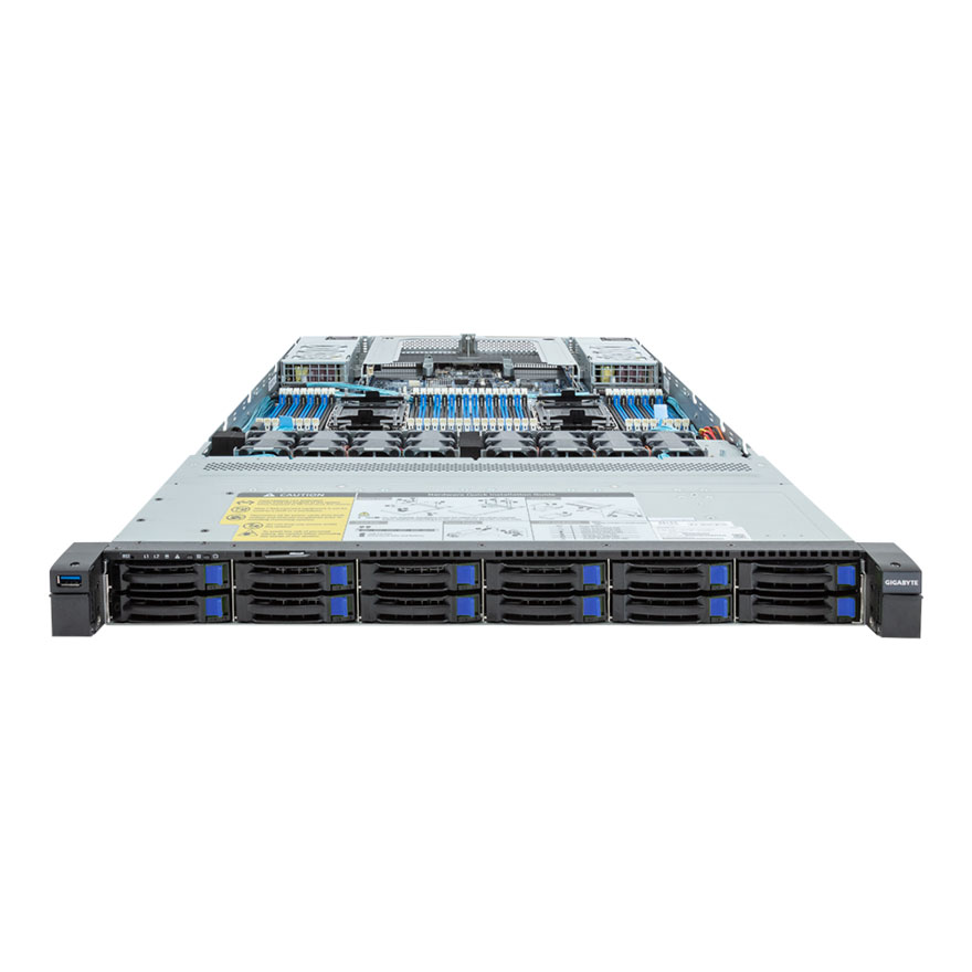 Gigabyte Dual Intel Xeon Scalable 4th Gen 1U Rack Server